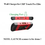 AC Power Adapter Wall Charger for LAUNCH CRP Touch Pro Elite